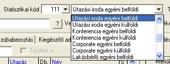winfro v7.8 Szállodai Front Office Egyes esetekben azonban a nagyméretű szótárak esetén (pl. partneradatok), megfelelő szótár tartalma egy külön, erre a célra készült választóablakban jelenek meg.