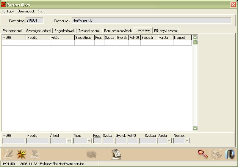 Szállodai Front Office winfro v7.8 3.5.6.