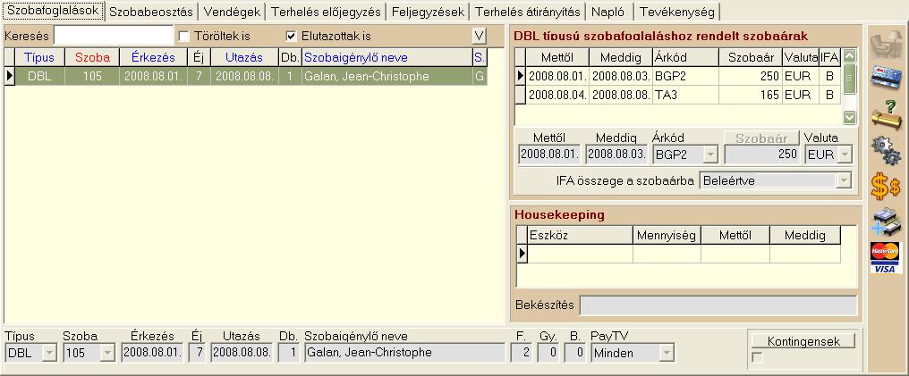 Előleg winfro v7.8 Szállodai Front Office Előleg - Fizetendő összeg A fizetendő előleg összege és valutakódja és valutaneme. Előleg - Esedékessége Fizetési határidő.