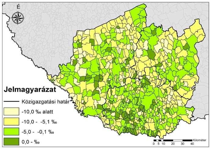 51 0-1 2001 2002 2003 2004 2005 2006 2007 2008 2009 2010 2011 2012 2013-2 -3-4 -5-6 -7 Siófok Járás összesen Somogy megye Magyarország 1.7-4.