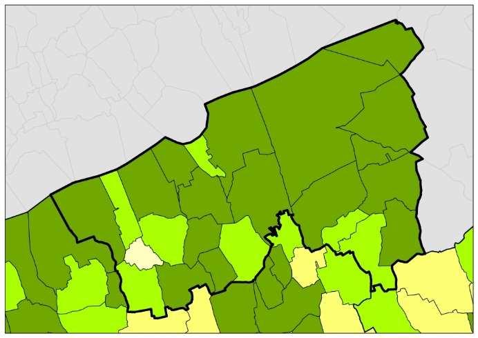 56 2011-ben Siófokon 10 216 fő volt foglalkoztatott, amely a teljes népesség 40%-át teszi ki. Ez a mutató nagyon kedvező mind országos, mind a térségi összehasonlításban. 1.7-10.