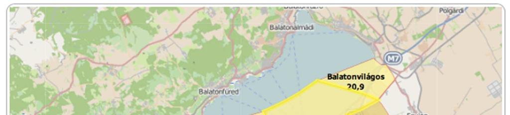 81 1.9-3. ábra: A mezőgazdaságban regisztrált vállalkozások aránya (az összes működő vállalkozás százalékában), 2010 Forrás: LTK Nonprofit Kft.