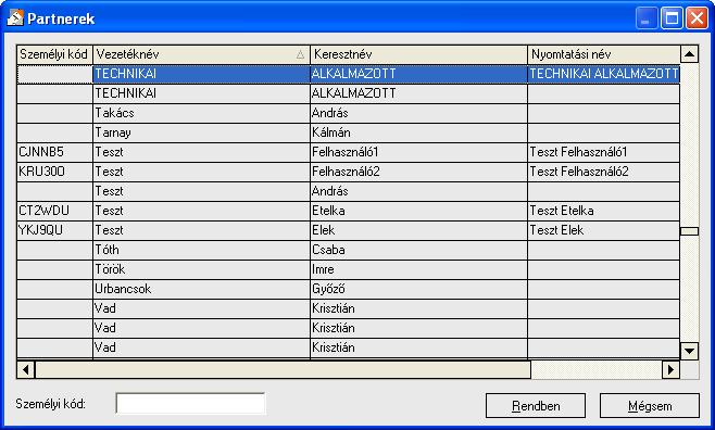 Az Érintett leírása mezıben adhatunk meg információt az érintett személyrıl. Érintett személy megadása A Feladó e-mail címe mezıt a program automatikusan tölti az e-mail küldıjének címével.