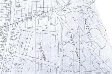 85 2. térkép: Kesztőely város fürd parkja és a Hancók-rét 1926-ban Forrás: Balatoni Intéz BizottsáŐ iratai.