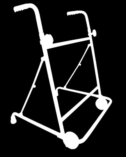 magasságú járókeret ISO KÓD: 12 06 03 03 03 006 Szélesség: 47 cm Teherbírás: 100 kg Járás közben nagyfokú stabilitást biztosít, illetve növeli a lépésbiztonságot Anyaga alumíniumcső színes szinter