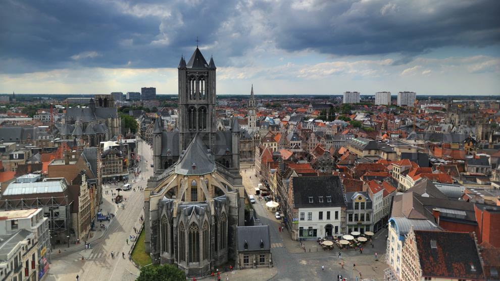 forgalomirányítási rendszerben Gent: Valós idejű