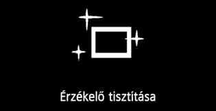 3 Portörlési adatok hozzáfűzésen Normál esetben a beépített szenzortisztító rendszer eltávolítja a kész képeken esetleg látható por legnagyobb részét.