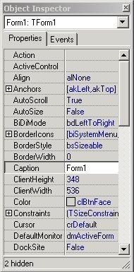 formot vagy unitot. Remove file from project Eltávolítja a kiválasztott formot vagy unitot a projektből.