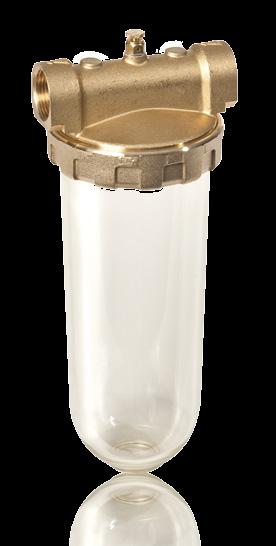 A szűrőfej üvegszállal erősített polipropilénből van a csésze pedig műanyagból (SAN) készült, mely magas nyomást kibír vagy TROGAMID ből készül, mely a magas hőmérsékletet is kibír.