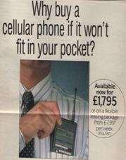 Mobiltelefonok evolúciója 1973: