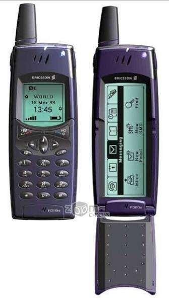 Mobiltelefonok evolúciója - Ericcson R380 Megjelenés éve: 2000 Az első készülék, amin Symbian OS fut. Az első igazi okostelefon, ami méretben és súlyban is elfogadható volt. Érintőképernyős kijelző.