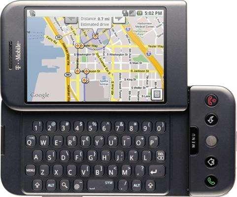 HTC Dream (G1) Megjelenés éve: 2008 Az első Android operációs rendszert használó telefon.