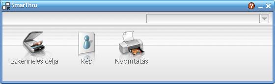 A Felhasználói kézikönyvben található Smart Panel ablak és tartalma a használt nyomtatótól vagy operációs rendszertől függően eltérhet.