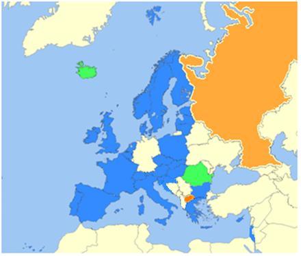 1.5 Status of recruitment Participating countries in 2017: Austria Belgium Bulgaria Croatia Czech Republic Cyprus Denmark Estonia Finland France Greece Hungary Ireland Israel Italy Latvia Lithuania