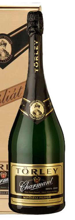 300,- Ft/palack Törley Gala száraz pezsgő dry champagne trockener Sekt 2.