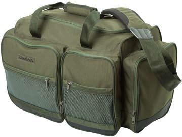 INFINITY Special Carryall táska Jókora általános táska 2 nagyméretű műanyag dobozzal a főrekeszben horgászeszközök számára.