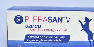 Fokozott igénybevételnek kitett állatokban (spotlovak, munkakutyák, tenyészállatok, stresszes környezetben élők) segíti az alkalmazkodást, továbbá lassítja, vagy megakadályozza az immunrendszert