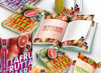 a mi márkánk Fruits határidőnapló évtől független határidőnapló újrahasznosított belső lapok A/5 16 hónapos, méret: 13x18