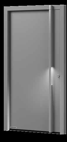 ThermoSafe alumínium házbejárati ajtók Tokmagasságú fogantyúlátvány 723 jelű motívum 822 jelű motívum 823 jelű motívum ThermoSafe 723 jelű motívum Alumínium