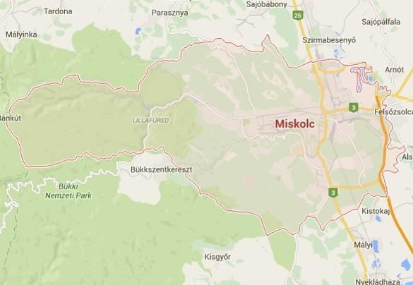 Magyarország térképén: A