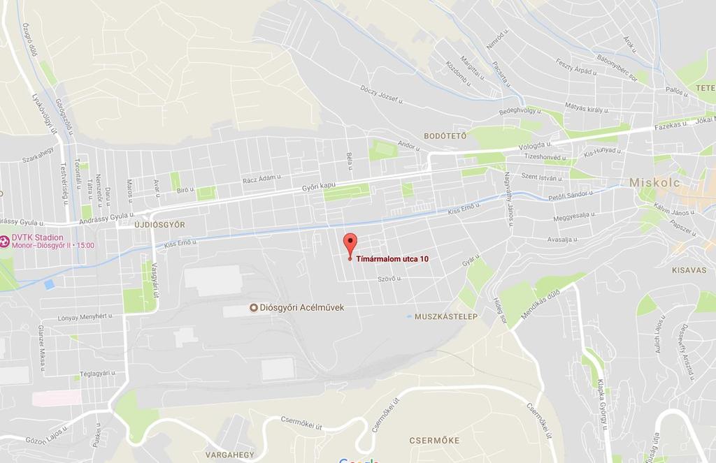 térképek és műholdképek Az
