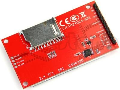 Grafikus LCD kijelzők A MicroMite támogatja az olyan színes LCD kijelző panelek használatát, amelyek ILI9341 vezérlővel és SPI interfésszel működnek.