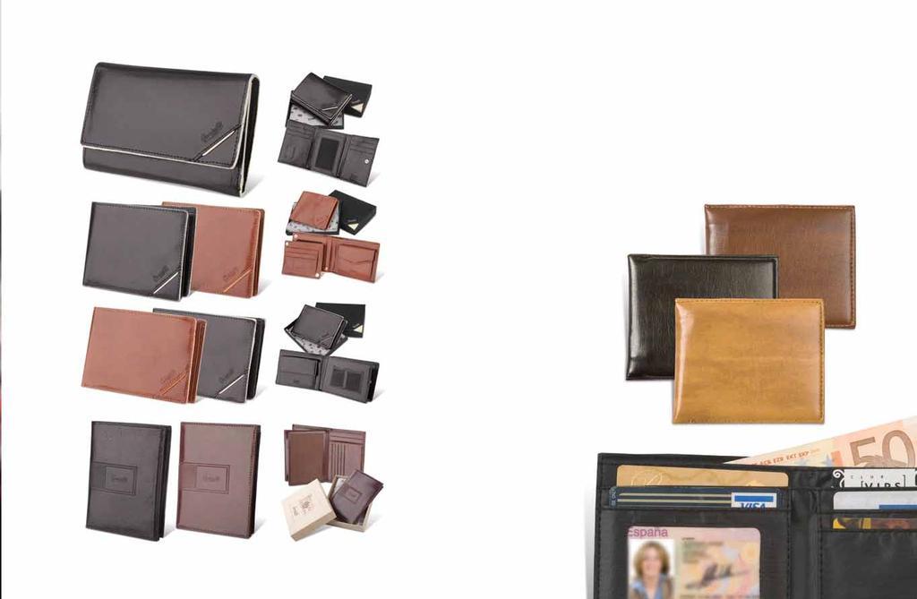 LEATHER ACCESSORIES -10-09 AP62031-10 "Carino" női pénztárca 5 040 Ft Bőr, női pénztárca patentos aprópénz tartóval díszdobozban. Guriatti márkatermék. 145 97 mm; Embl. méret: 50 50 mm.