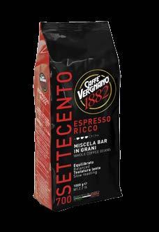 A zamatok és a testesség tökéletes egyensúlyát nyújtja a kávé, csokoládés ízjegyekkel kísérve. Espresso Ricco 700 Espresso Classico 600 HARMONIKUS. INTENZÍV.