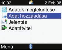 Főmenü > Saját adatok > Adat hozzáadása 4 1. 2. 3.