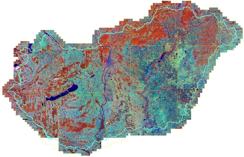 Sentinel korszak Ingyenes nagyfelbontású optikai és radar (SAR) űrfelvételek idősorok hetente