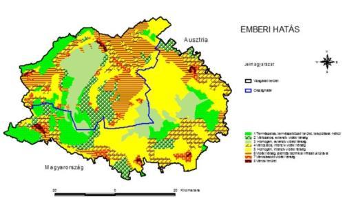 A táj jellegzetességeinek bemutatására három komplex mutatót képeztünk, amelyek mint fő attribútumok (indikátorok) alkalmasak az egyedi jelleg meghatározására: relief típusok: domborzati és geológiai