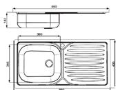 5 polc érintőkapcsolóval Alumínium, 4mm-es edzett üveggel, 220V/240V 50-60 Hz, 5 fénycsővel,