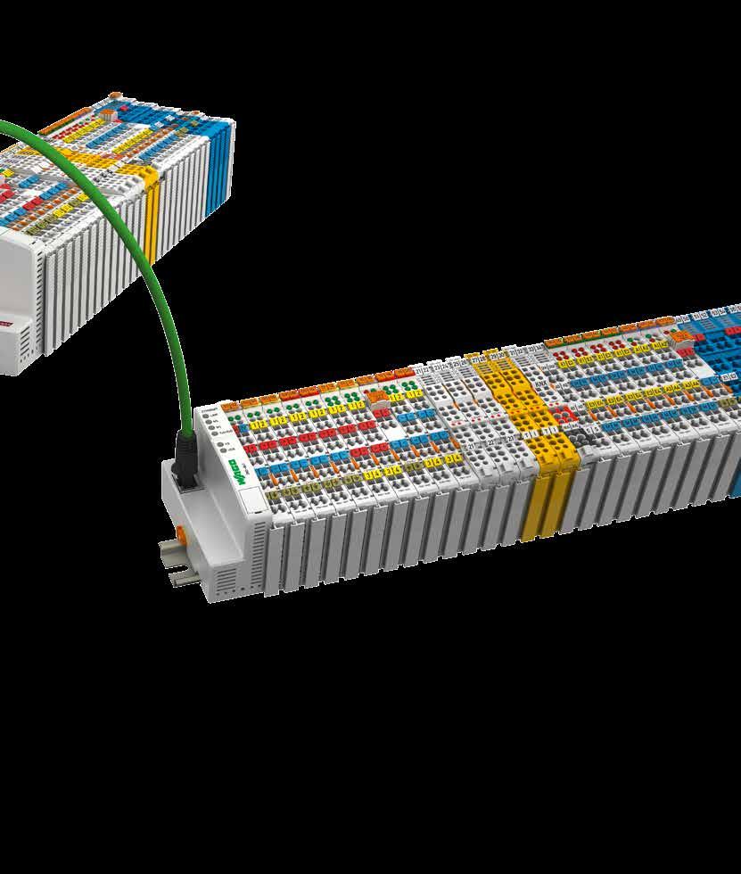 Programozható terepi busz kontroller A gyakorlati követelményekhez optimalizálva Moduláris: Egy I/O modulban 1, 2, 4, 8 vagy 16 csatorna van.