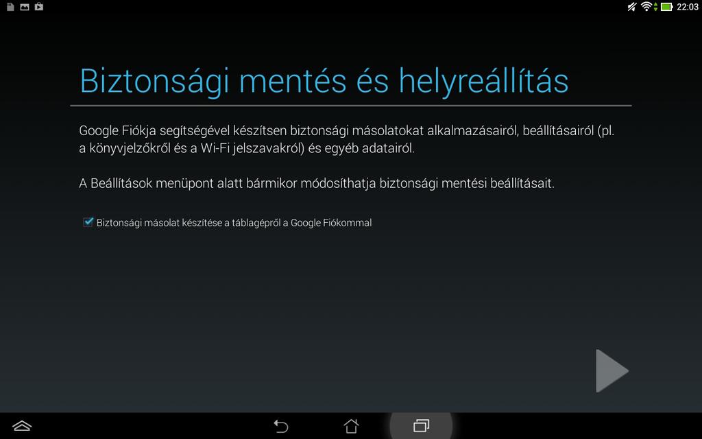 Gmail A Gmail alkalmazás segítségével új Gmail-fiókot hozhat létre vagy szinkronizálhatja meglévő Gmail-fiókját, így közvetlenül ASUS Tablet készüléke segítségével küldhet, fogadhat és tallózhat