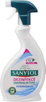 Sanytol fertőtlenítő spray, antiallergén 500 ml 1.599 Ft 3.