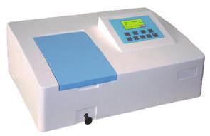 6-10 SPEKTROFOTOMÉTEREK MT-V1200 és MT-UV1200 látható és UV hullámhossz tartományú spektrofotométerek Kompakt felépítés, felhasználóbarát kezelés, ideális a rutinmunka elvégzésére a laborban, iparban