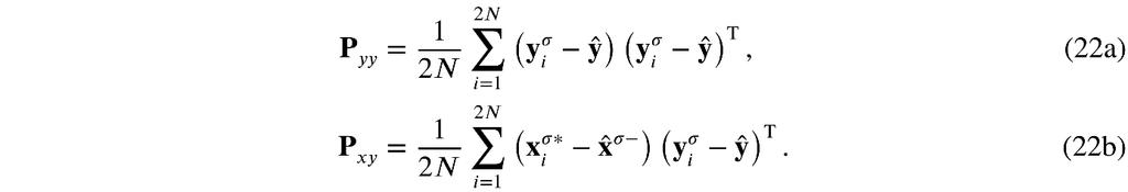 is: Adding the covariance of the process noise (Q) we get: 3.