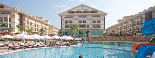A szálloda közvetlenül a tengerparton található, kb. 2 km-re Colakli településtől és kb. 55 km-re Antalya repülőterétől. 2011-ben nyílt, 22.