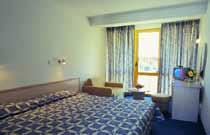 Hotel Bohemi*** A szálloda 5 emeletén 86 szobával, Napospart központi részén, kb. 300 méterre a parttól és kb.