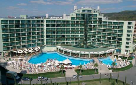 HOTEL Aquamarine**** A szálloda Napospart középső részén, mégis nyugodt környezetben