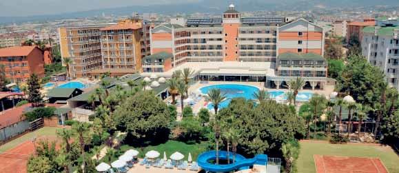 INSULA RESORT & SPA ***** (Konakli) A szálloda közvetlenül a tengerparton található, kb. 200 méterre Konakli településtől, kb. 12 km-re Alanyától és kb. 110 km-re Antalya repülőterétől.
