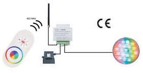 URLED-I20S4-hez / RGB control box for URLED-I20S4 bulb 0.