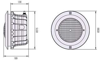 medencébe IML típus / Lamp for liner pools IML type 3.