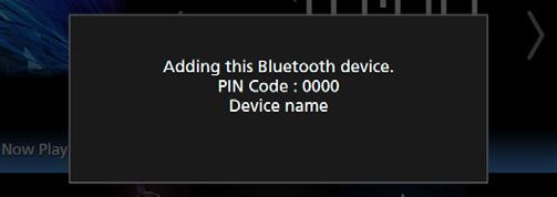 Bluetooth alapú vezérlés Regisztrálás a Bluetooth egységről A bluetooth funkció használata előtt a bluetooth-os zenelejátszót vagy mobiltelefont regisztrálni kell.