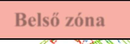 A lehetséges veszélyes anyagokkal kapcsolatos súlyos balesetek kialakulása, a károsító hatások lehetséges területi eloszlása Összesített veszélyességi övezetek: 8 Külső zóna Középső zóna Belső zóna 6.