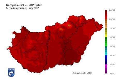 A 2014-es és 2015-ös parlagfű pollenszezon alakulása a sokéves átlaghoz képest országos napi átlagkoncentráció 2014-ben a főként a nyugati országrészen ismétlődő esők a csúcsidőszak alatt