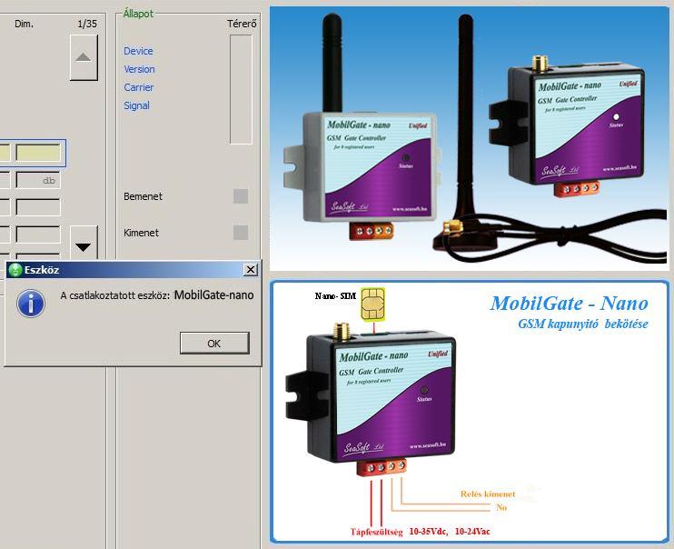 csatlakoztatva egy USB portra a Windows XP, Windows-7, Windows-8 és Windows-10 oprendszer automatikusan felismerik a készüléket.