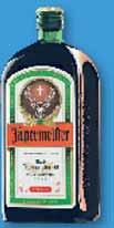 Jagermeister 1 l Grant s Whisky 3 l