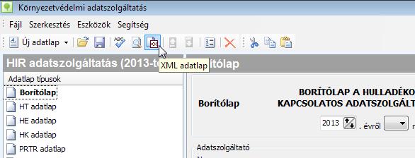 biztosít a 2015 előtt készült elektronikus formában rendelkezésre álló HIR adatszolgáltatások új rendszerbe történő konverziójára.