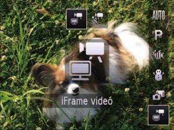 Videók Videók Különféle videofelvételek készítése Videók rögzítése lassított felvétellel Készíthet felvételt gyorsan mozgó témáról, majd később lejátszhatja lassítva a felvételt.